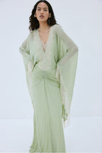 Mint Green Oversized Maxi Dress