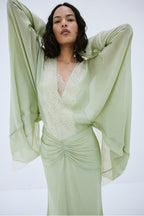 Mint Green Oversized Maxi Dress